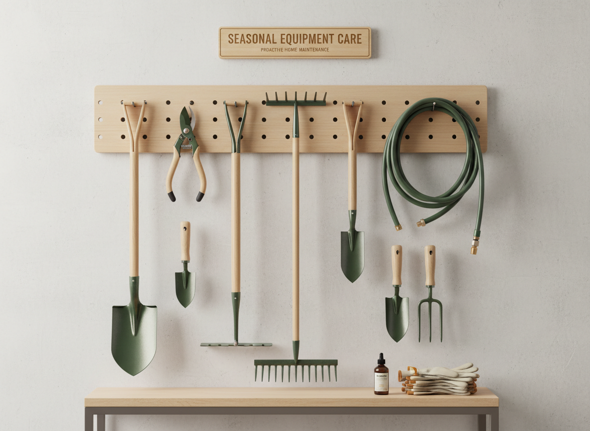 Clean and Maintain Outdoor Equipment