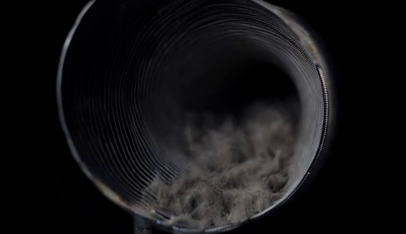 Lint Buildup in Dryer Exhaust Pipes